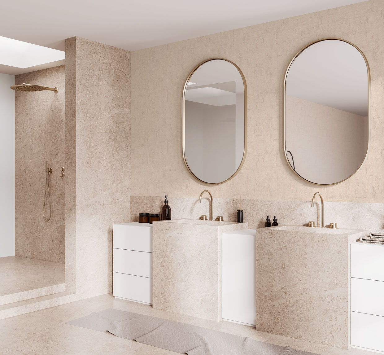 Обои Loymina Stucco Concrete STC3 002/2 10,05×1 фото в интерьере